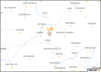 map of Līr