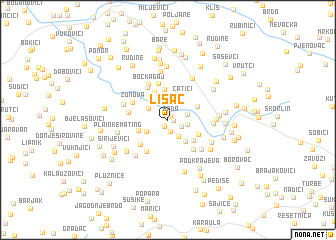 map of Lisac