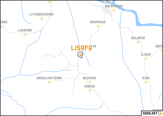 map of Lisafa