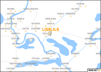 map of Lisalila