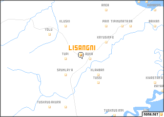 map of Lisangni