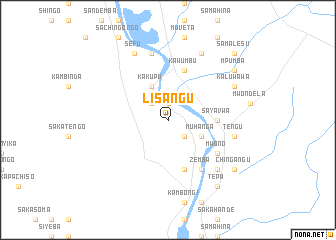 map of Lisangu