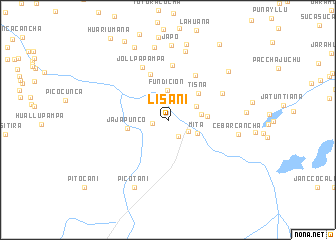 map of Lisani