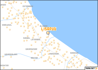 map of Līsārūd