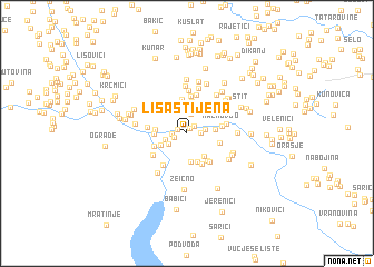 map of Lisa Stijena