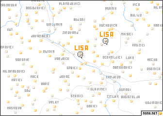 map of Lisa