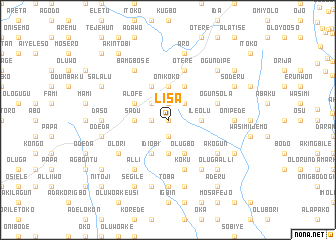 map of Lisa