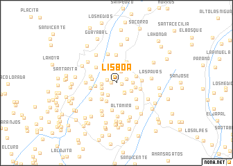 map of Lisboa