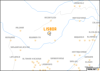 map of Lisboa