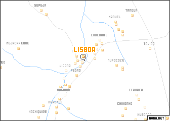 map of Lisboa