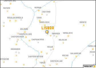 map of Lisboa