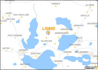 map of Lisbon