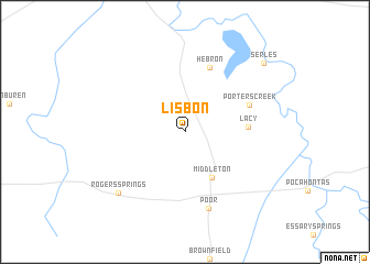map of Lisbon