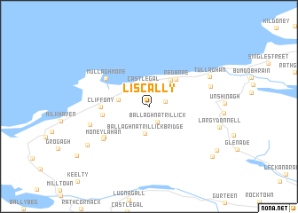 map of Liscally