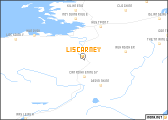 map of Liscarney