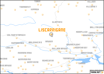 map of Liscarrigane