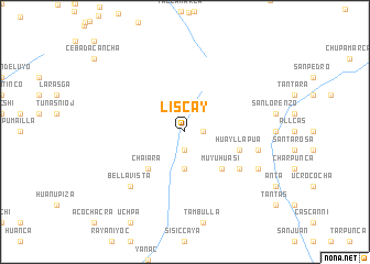 map of Liscay