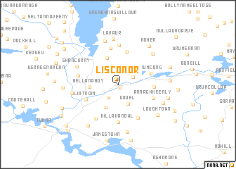 map of Lisconor