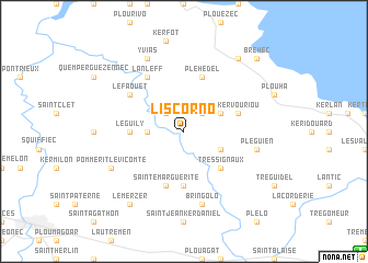 map of Liscorno