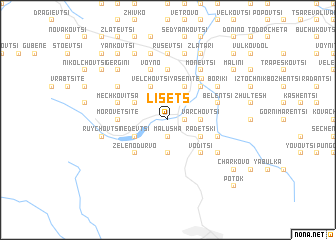 map of Lisets