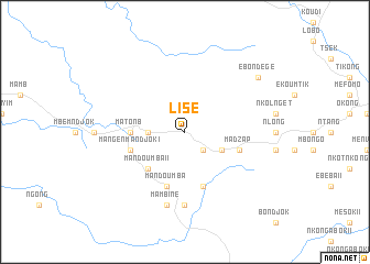 map of Lisé