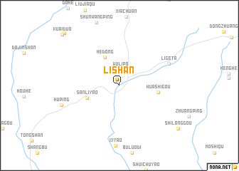 map of Lishan
