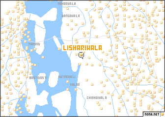 map of Lishārīwāla