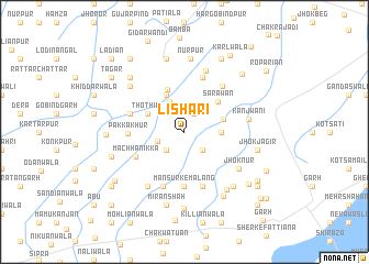 map of Lishāri