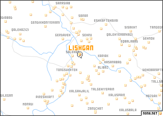 map of Līshgān