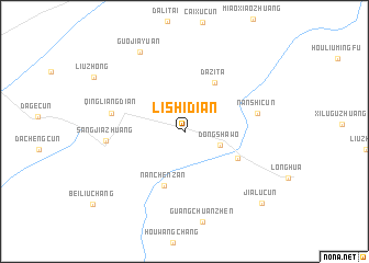 map of Lishidian