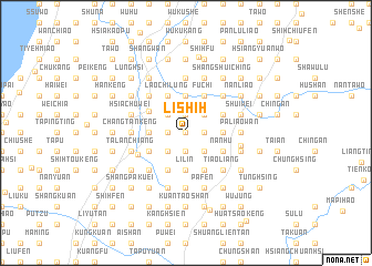 map of Li-shih