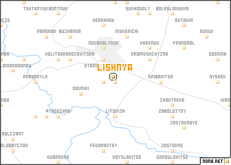 map of Lishnya