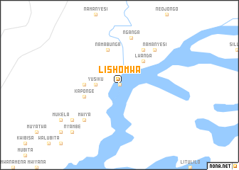 map of Lishomwa