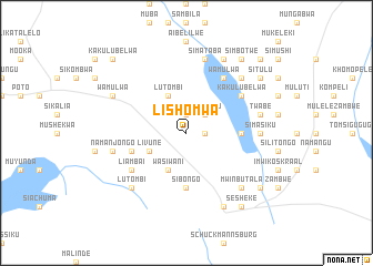 map of Lishomwa