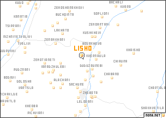 map of Lisho