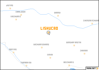 map of Lishucao