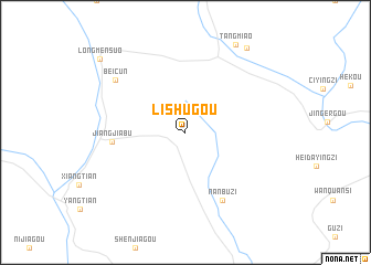 map of Lishugou