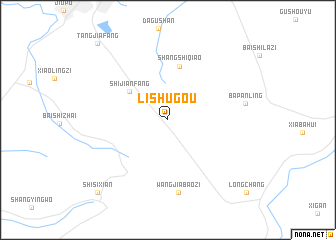 map of Lishugou