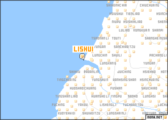 map of Li-shui