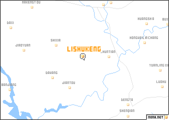 map of Lishukeng