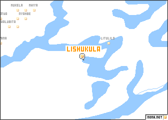 map of Lishukula