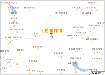 map of Lishutino