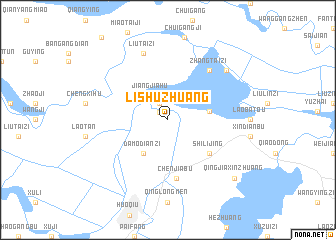 map of Lishuzhuang