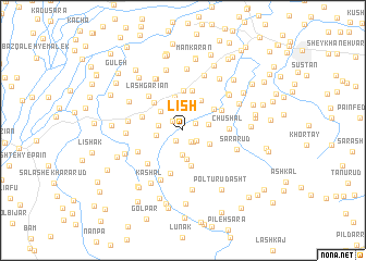 map of Līsh