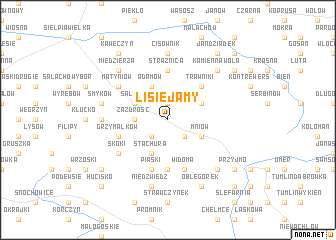 map of Lisie Jamy