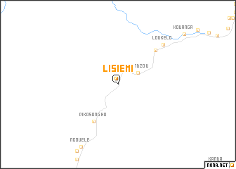 map of Lisiémi