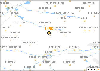 map of Liski