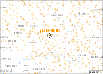 map of Liskovac