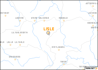 map of Lisle