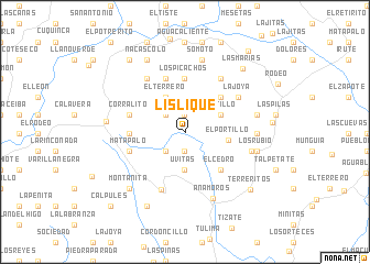 map of Lislique